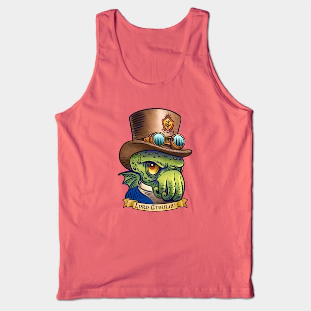 Lord Cthulhu Tank Top by ChetArt